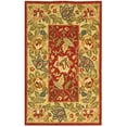 thumbnail image 5 of SAFAVIEH Chelsea Henrietta Floral Wool Area Rug, Red/Ivory, 3'9" x 5'9", 5 of 11