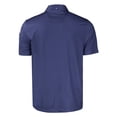 thumbnail image 3 of Men's Cutter & Buck Navy Cleveland Guardians Big & Tall Pike Eco Tonal Geo Print Stretch Recycled Polo, 3 of 3