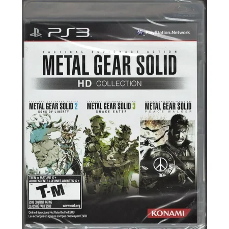 Metal Gear Solid HD Collection PS3 (Brand New Factory Sealed US Version) Playsta