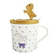 thumbnail image 3 of Tazas de Ceramica Importacion Caballito Madera 4 piezas, 3 of 5