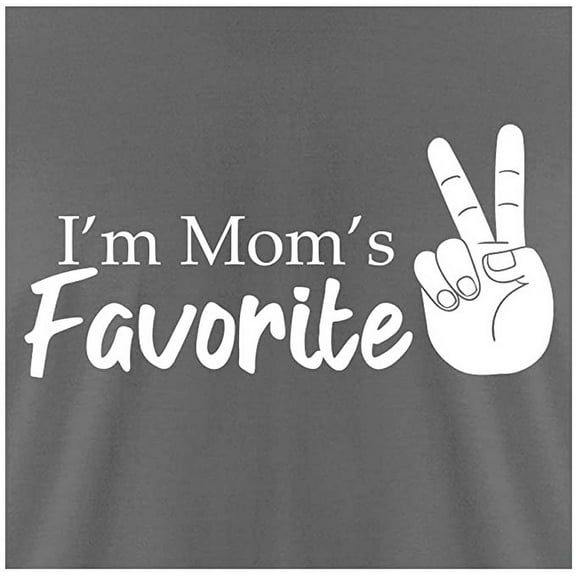 I’m Mom’s Favorite Graphic Novelty Unisex T Shirt