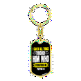thumbnail image 4 of He Strengthens Me White Philippians 4:13 Stainless Steel or 18k Gold Premium Swivel Dog Tag Keychain, 4 of 9