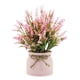 thumbnail image 1 of Injueey Plantas en maceta falsas, de bonsái de plástico de lavanda de escritorio Artificial para interior, hogar, cocina, oficina, Decoración Rosa, 1 of 6