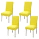 thumbnail image 1 of Fundas para sillas de comedor Fundas elásticas para sillas Fundas suaves para sillas Fundas para sillas para comedor Juego de 4, 1 of 5