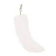 thumbnail image 4 of Plush Tail Keychain Role Play Toy Costume Accessory Furry Animal Cosplay Bag Charm Purse Pendant Gift for Girls, 12 inch White, 4 of 5