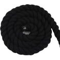 thumbnail image 1 of Yazoeia 3.28 Yards Natural Twisted Cotton Rope, Macrame Cord Natural Cotton Rope, 3 Strand Solid Colors Braided Cotton String for Craft Knitting Thread Wall Hanging and DIY Crafts, 20mm, 1 of 7