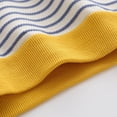 thumbnail image 5 of LYMAYTER Toddler Boys Striped Long Sleeve Lapel Collar Sweatshirt Casual Pullover Top for Daily Wear 2-7Y, 5 of 8