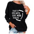 thumbnail image 1 of Lolmot Fashion Women Print Long Sleeve Comfortable Breathable Round-Neck Sweatshirt, 1 of 1