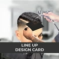 thumbnail image 3 of Visland Barber Color Hairline Enhancement Card Beard Lineup Shaping Tool Men Hairline Guide Beard Facial Hair Styling Trimming Edging Shaping Template, 3 of 8