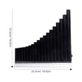 thumbnail image 2 of WHAMVOX 1Pack Clear Sound Portable Pan Flute for Beginners, 2 of 8