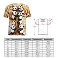 thumbnail image 2 of Panda Tree Autumn T Shirts Basic T-Shirt Short Sleeve Ladies Tee Shirt Summer Graphic Clothing, 2 of 7