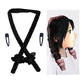 thumbnail image 4 of Rizadores de cabellero Sin Calor Macarena Diadema con Varilla que se encrespa Negro, 4 of 8