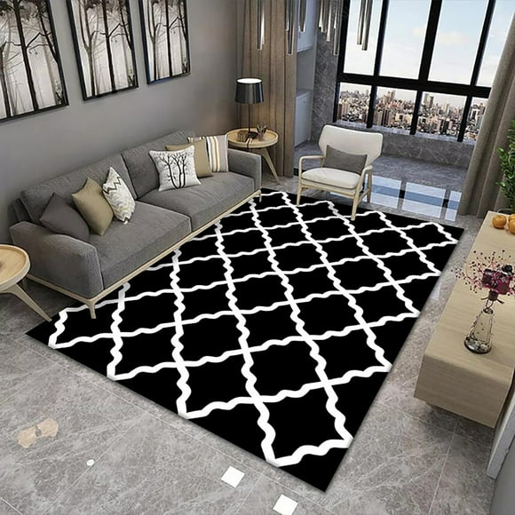 Leutsin Soft Carpet Non-Slip Area Carpet Dining Room Home Bedroom Carpet Floor