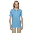 thumbnail image 2 of Jerzees 5.3 oz. 65/35 Easy-Care Polo (537WR) Light Blue, 2XL, 2 of 2