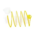 thumbnail image 4 of GROWTH TANK Folded Cat Tunnel S Type Spring Toy Playing Tent Steel Wire Material Yellow S Ball, 4 of 9