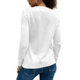 thumbnail image 4 of a.Jesdani Womens Cardigans Lightweight Soft Knit Crewneck Cardigan Sweater S-2XL, 4 of 9