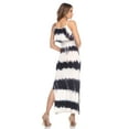 thumbnail image 4 of White Mark Robe Maxi Superposée Teinture sur Nœuds Kalea pour Femme, 4 of 5