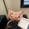 thumbnail image 3 of Crescent Bag Lindo Hobo Tote Bolso Mariposa PU Cuero Y2K para Mujeres Y Niñas, 3 of 9