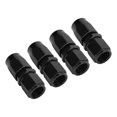 thumbnail image 4 of 4 piezas Universal recto AN6 -6AN adaptador de ajuste de extremo de manguera giratoria superficie de pulido, 4 of 12