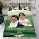 thumbnail image 4 of Orgullo y Prejuicio Conjunto de sábanas temático, trío de piezas, cómodo y amigable con la piel, diseño único, regalo de decoración para el hogar para familiares, amigos y fans,140cm *210cm, 4 of 6