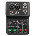 thumbnail image 1 of Tarjeta de sonido PENGJJMXG Q-12 Mezclador de Audio 4 Canales 48v, 1 of 5