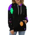thumbnail image 4 of Novelty Colorful Neon Paint-1 3D Print Hoodie Men Women Autumn Thin Pullover Sweatshirt Vintage Streetwear Tops, 4 of 6