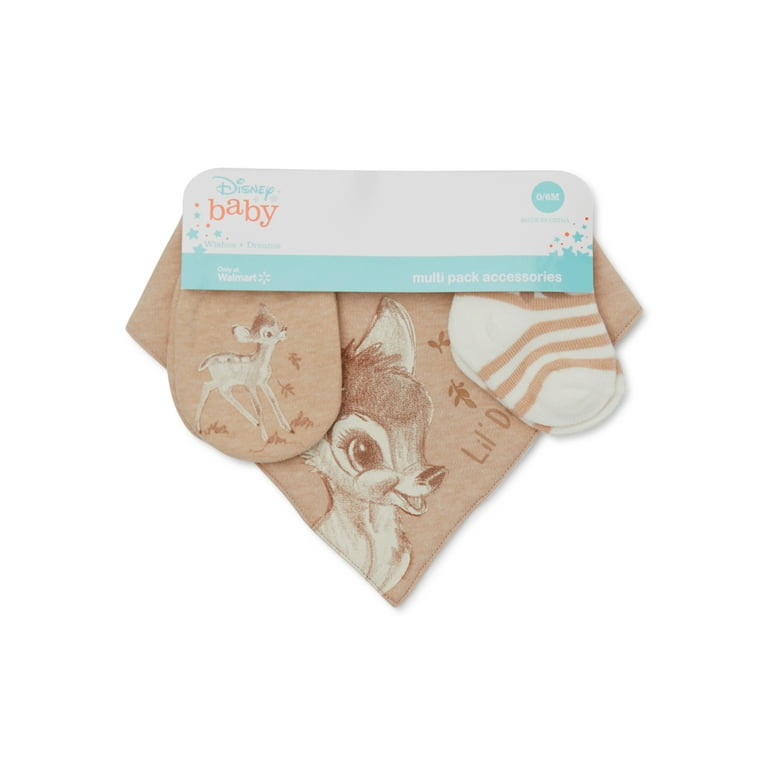 Disney Baby Wishes Dreams Bambi Layette Shower Gift Set Bundle 13 Piece Sizes NB 3 6M