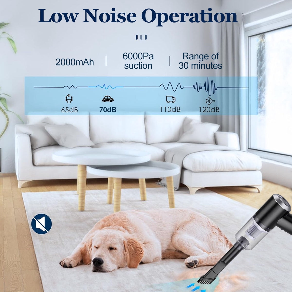 Mini Vacuum Cleaner for Car,3 in 1 Keyboard Vacuum Cleaner Wireless Handheld,Car Vacuum with Brushless MotorRechargeable Easy to Clean Car Interior -Black