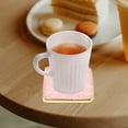 thumbnail image 4 of Crystal Coaster Office Cup Coaster Decorative Table Mat Indoor Insulation Cup Mat, 4 of 6