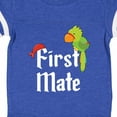 thumbnail image 4 of Inktastic First Mate Pirate with Parrot and Bandanna Boys or Girls Baby Bodysuit, 4 of 5