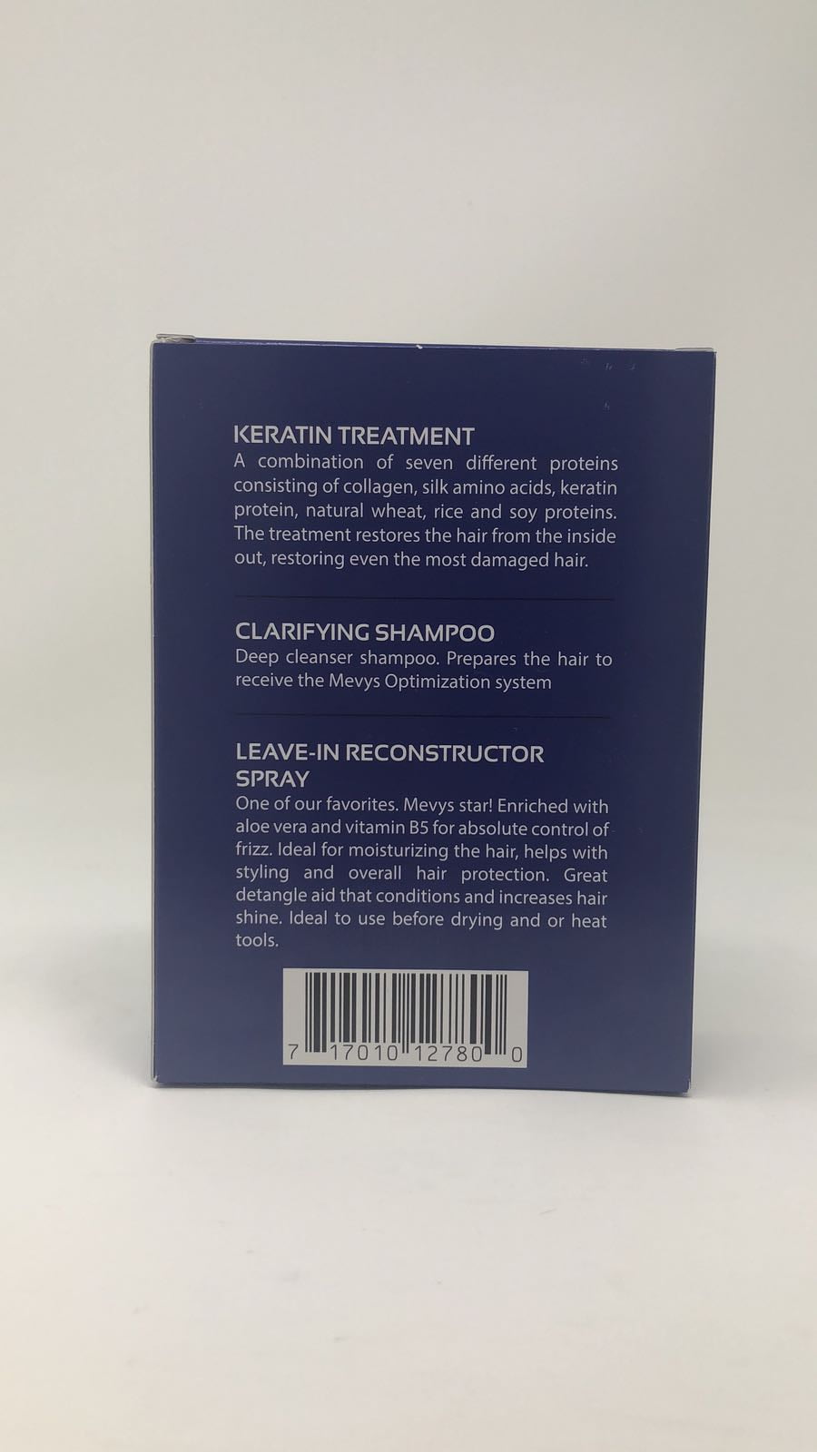 Mevys Try Me Kit - Starter Kit With Lemon Keratin, Clarifying Shampoo and Leave-In