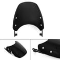 thumbnail image 1 of ABS Motorcycle Windshield WindScreen for Triumph Speed Twin 1200 2019-2021 Black, 1 of 10