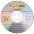thumbnail image 2 of Verbatim 95098 120 Min 4.7 GB 16X DVD-R Recordable Disks Spindle, 100 Pack, 2 of 6