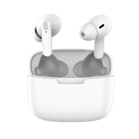 Wireless Earbuds for iPhone Android Phones Kids Earbuds for School,White