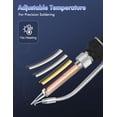 thumbnail image 2 of Kit de soldador NEWACALOX Pistola de soldar eléctrica 80W 200-450°C, 2 of 5