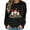 Black, variant on Oalirro Christmas Sweatshirts for Women Long Sleeve Graphic Dressy Womens Top Merry Christmas Print Black Round Neck Top, L