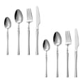 thumbnail image 1 of Juego de 8 piezas de acero inoxidable, juego de cubiertos de acero inoxidable, cuchillo para carne, cuchara de cena, tenedor de cena, cuchara de postre, 1 of 5