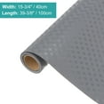 thumbnail image 2 of Uxcell Shelf Liner, Non-Slip Drawer Liner 15-3/4" x 39-3/8" EVA Material Liner for Kitchen Cabinets Cupboard, Gray, 2 of 6