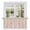Pink peach color, variant on Pink Spring Floral Tier Curtains, Watercolor Botanical Summer Light Filtering Kitchen Curtains, 2Pcs Rod Pocket Half Window Treatments Panels for Sink Cafe Cabinet Camper 27.5x24 Inches