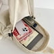thumbnail image 4 of Mochila Nylon Cordón Gran Capacidad para Hombre y Mujer Mochila Beige, 4 of 6