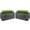Gray, variant on Pure Garden Large Planters for Outdoor Plants 2-Pack - 31.5in Rectangular Long Pots for Plants, Gray
