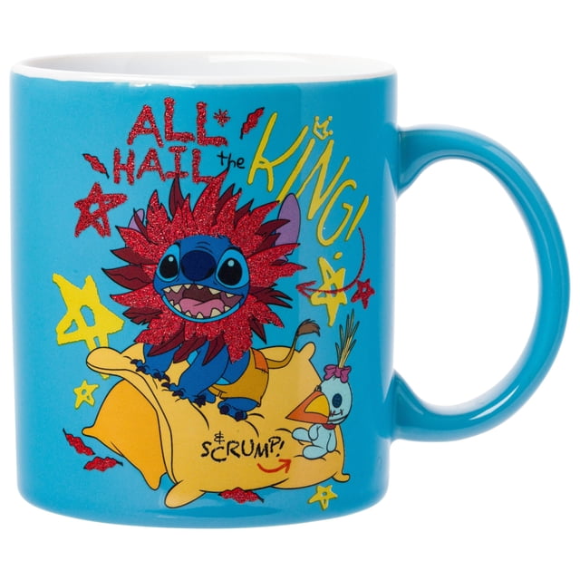 Taza Silver Buffalo Disney Lilo and Stitch, 590 ml, All Hail