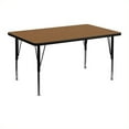thumbnail image 2 of Bowery Hill Table d'Activités Rectangulaire en Chêne 25,13"Hx72"Wx30"D, 2 of 2
