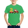 thumbnail image 3 of Kiijoy Graphic Tee for Boys Farm Tractor Print Short Sleeve T-Shirt, Sizes 3-13, 3 of 3