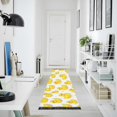 thumbnail image 4 of Yayeee Runner Rug for Bedroom 2'x6' Machine Washable Hallway Non Slip Mat, Yellow Rubber Ducks, 4 of 8