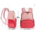 thumbnail image 2 of Children's Cute Canvas Backpacks Toddler Backpack (Pink), 2 of 4