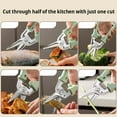 thumbnail image 5 of MesaSe Upgrade Stainless Steel Kitchen Scissors Multipurpose Ultra Sharp Utility Scissors Poultry Shears for Bone Chicken Meat Fish Turkey Vegetables Barbecue Scissor Cutter Discount, 5 of 5