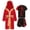 Red, variant on TiaoBug Kids Boys Boxing Robe Short Sleeve T-shirt and Shorts Set Boxer Fancy Dress Hooded Cloak Blue 10