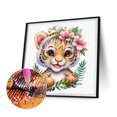 thumbnail image 2 of Cuadros Decorativos 5D bricolaje taladro redondo completo diamante pintura Tigre Kit arte decoración del hogar (E2329) DQrwqpou Nuevos Originales, 2 of 9