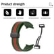 thumbnail image 5 of Correa de reloj para Galaxy Watch5/5 Pro/4/4 Classic () Verde militar Verde Rojo, 5 of 9